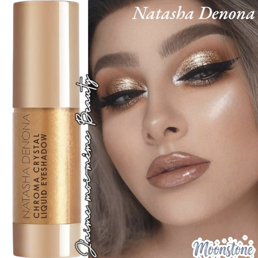 Natasha Denona Chroma Crysta Moonstone LIQUID Eyeshadow (Pink Champagne)